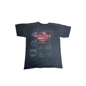 Hard Rock Hotel Orlando USA Graphic T-Shirt – Men’s Medium, Navy Blue